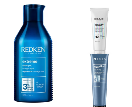 Hair care cover photo collage