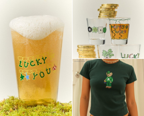 St. Patty's Gifts & Decor cover photo collage
