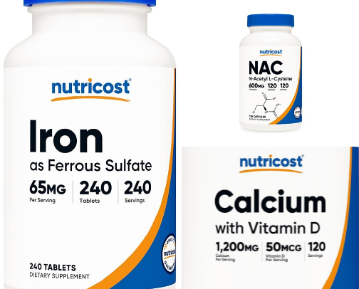 Supplements for Optimal Women's Health cover photo collage