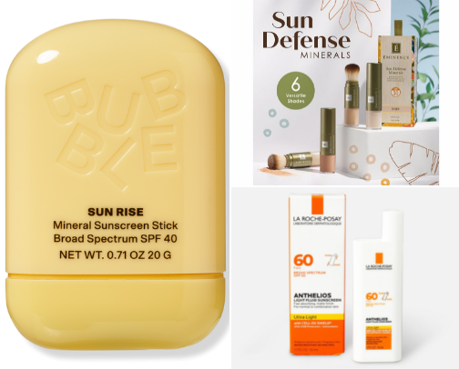 Sunscreen must haves cover photo collage
