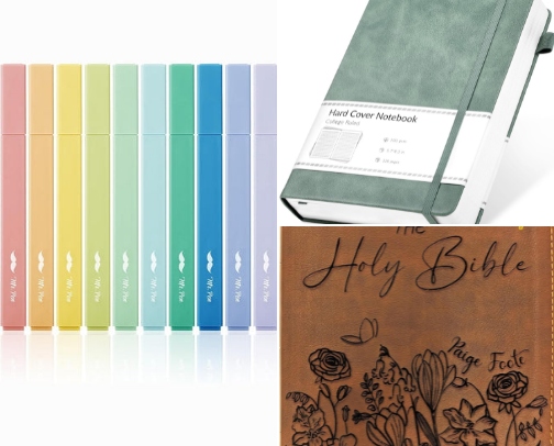 Bible Study Must Haves cover photo collage