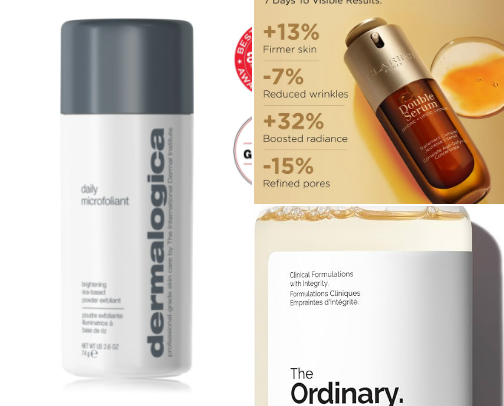 Skincare faves cover photo collage