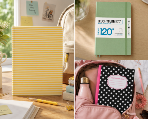 Beautiful Finds for Stationery Lovers cover photo collage