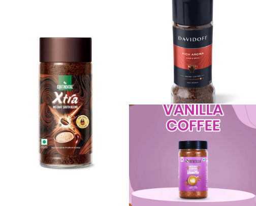 Instant Coffee Powders & Premixes cover photo collage