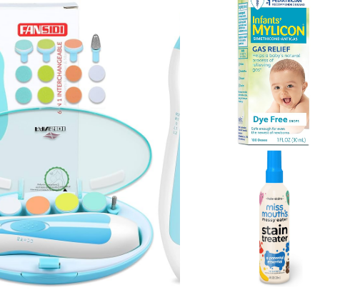 Baby must haves cover photo collage