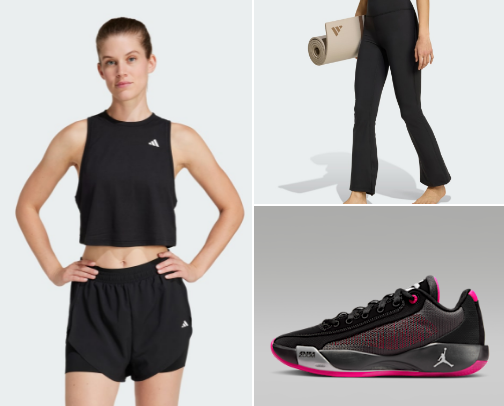 Athleisure & Gym Fashion cover photo collage