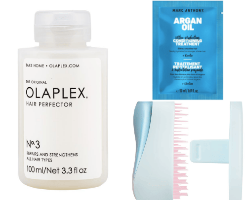 Haircare routine for bleached diver hair cover photo collage