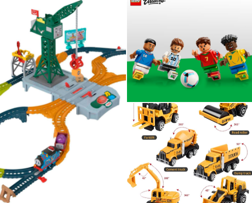 Toys my toddlers ACTUALLY play with cover photo collage