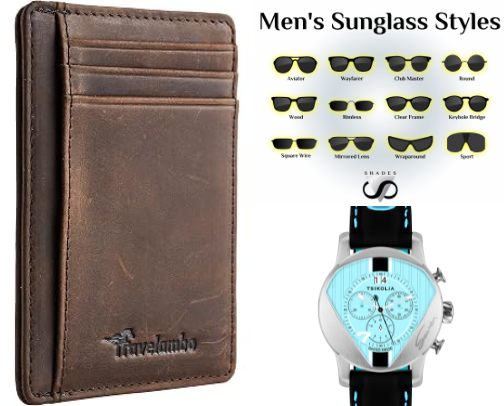 🖤 Men’s Essentials — Things Every Guy Needs cover photo collage