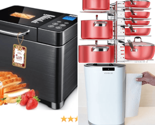 Amazon Kitchen Finds cover photo collage