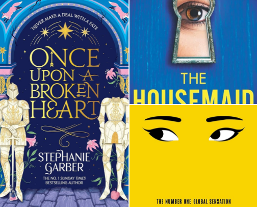 Books for when you’re in a slump cover photo collage