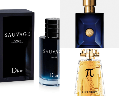 Best perfumes for men cover photo collage