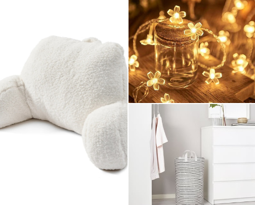 College dorm essentials cover photo collage