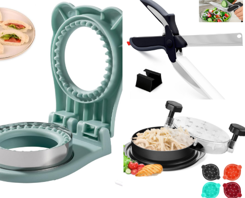 My favorite kitchen tools cover photo collage