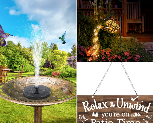 Outdoor Decor cover photo collage