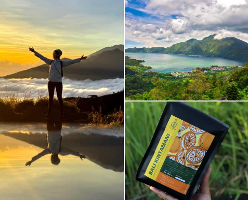 Bali, Kintamani: Volcano, Coffee & Views cover photo collage