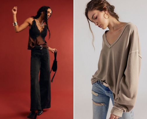 Free People Essentials cover photo collage