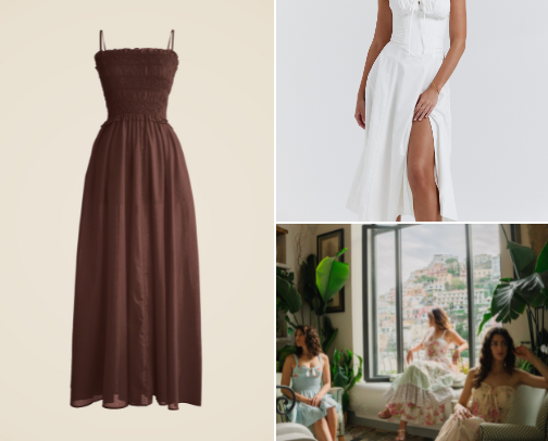 Singapore/Bali Honeymoon Outfits cover photo collage