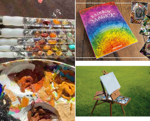 Resources for Arts & Witchcrafts 🔮 cover photo collage