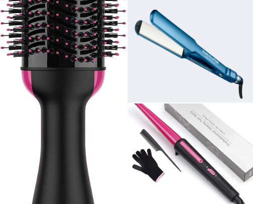 “Everything I Use For Silky Hair ✨ (Shop Tools)” cover photo collage