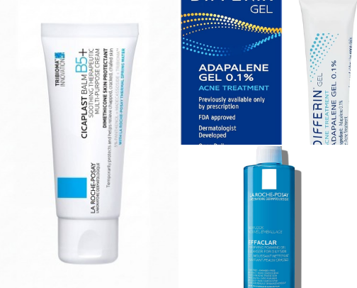 ✨ My Acne-Prone Skincare Routine cover photo collage