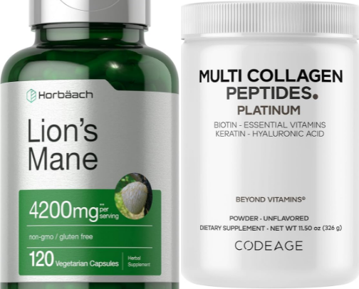 Supplements to tune your body in tip top shape cover photo collage
