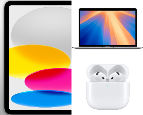 Apple Products cover photo collage