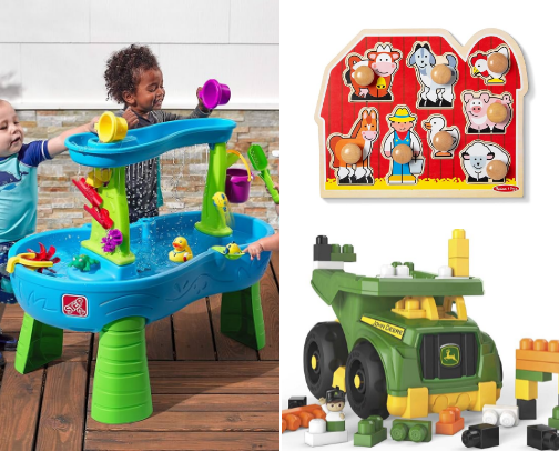 Christmas Gift Ideas for Toddler Boys (Ages 1–2) cover photo collage