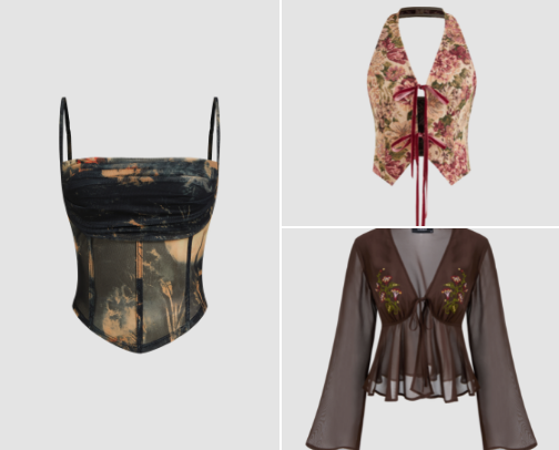 Tops/Tees for Women cover photo collage
