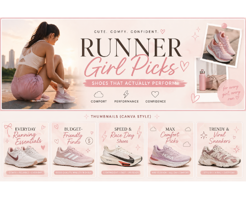 🏃‍♀️ Runner Girl Picks: Shoes That Actually Perform cover photo collage