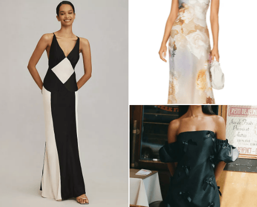 Wedding & Event Guest Dresses cover photo collage