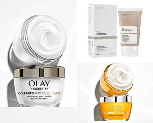 products that helped me clear my skin ✨️🌷 cover photo collage