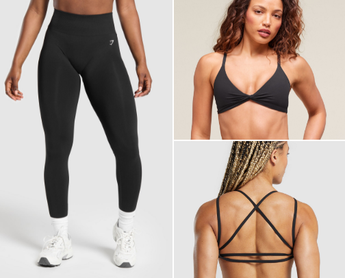 Gym Attire & Accessories cover photo collage