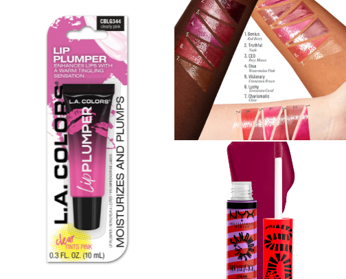 Pretty Lippies and Boss Gloss cover photo collage