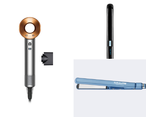 Hot tools your stylist is using in the salon cover photo collage