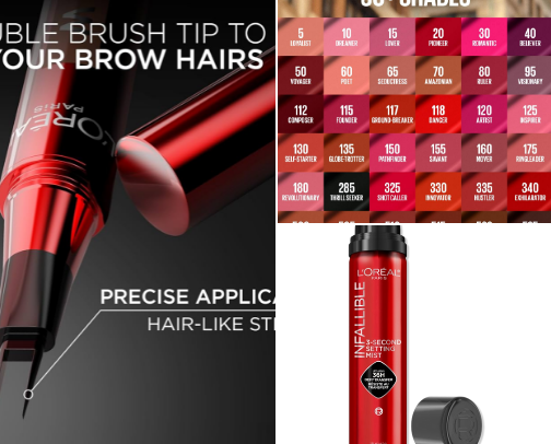 My favorite beauty products for women over 50. cover photo collage