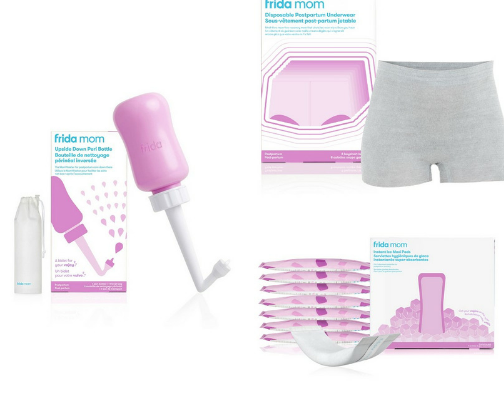 Postpartum rocked me to the core cover photo collage