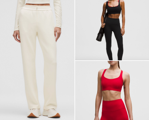 Lululemon Products I LOVE cover photo collage