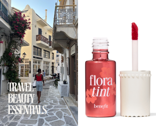 Travel beauty bag must haves ✈️☀️ cover photo collage