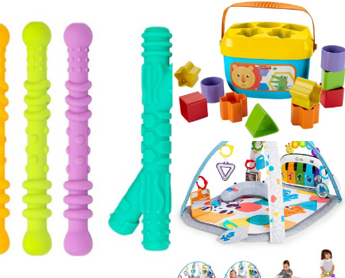 Baby items cover photo collage