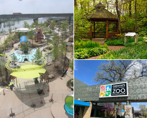 A Weekend in Omaha, NE cover photo collage