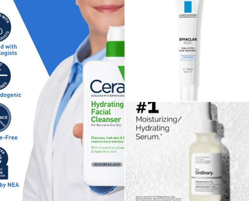 Skincare Essentials 💌 cover photo collage