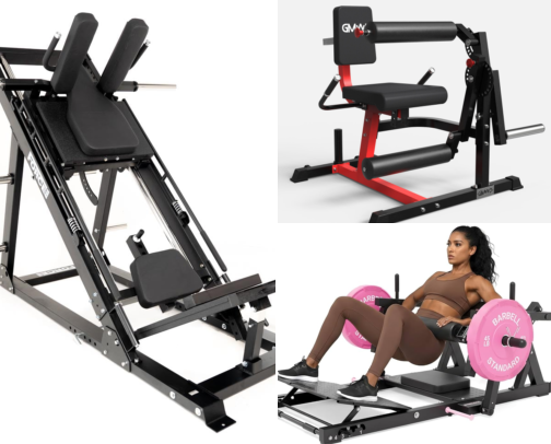 Beginner gym routine! cover photo collage