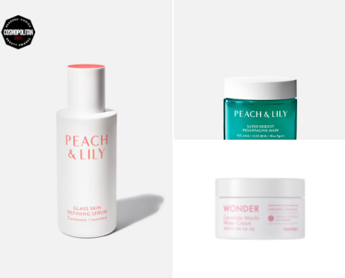 Daily skincare ritual cover photo collage