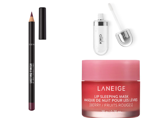 lip products cover photo collage