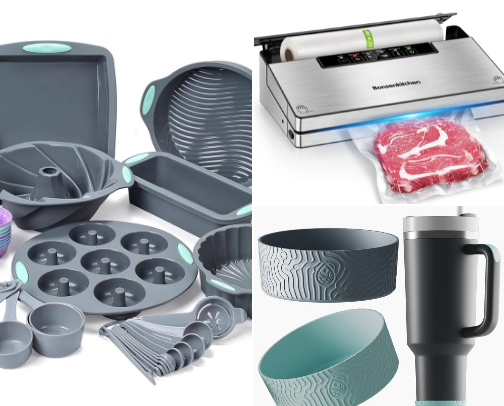 Amazon Outlet up to 50% savings cover photo collage