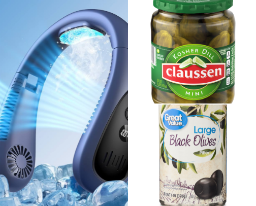Things that help my POTS symptoms in the summer heat. cover photo collage