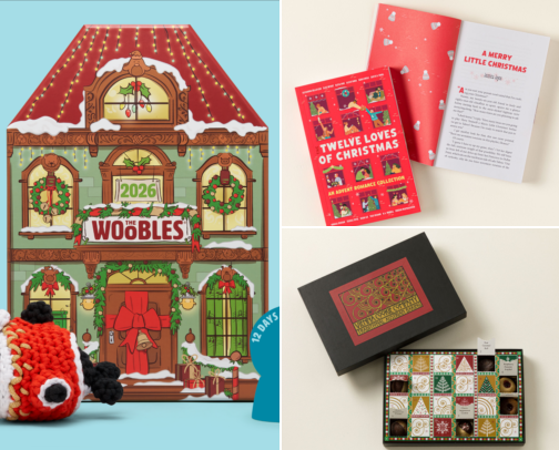 Christmas Advent Calendars & Holiday Countdowns cover photo collage