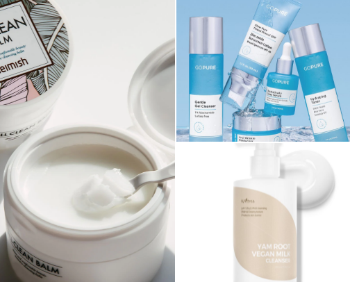 Skincare that has been great for my sensitive skin cover photo collage