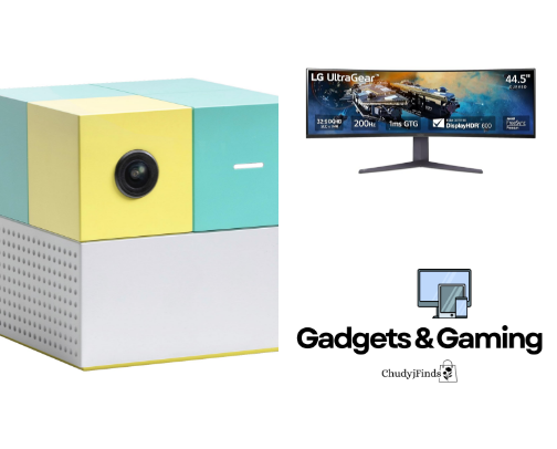 Gaming, gadgets and electronics that are great to have cover photo collage